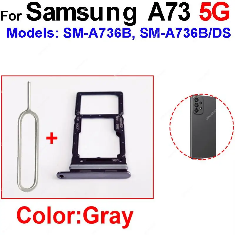 Universal SD and SIM Card Tray Reader Holder Adapter