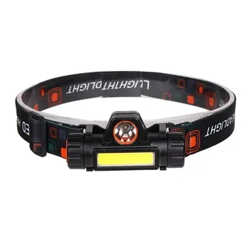 Q5 COB LED Rechargeable Headlamp with Stepless Dimming 1