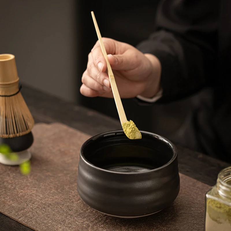 Japanese Matcha Tea Set Whisk Spoon Scoop Bamboo Accessories