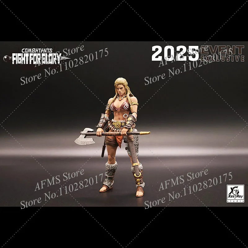 Xesray figura coleccionable a escala 1/12 de combate Gold Hildr