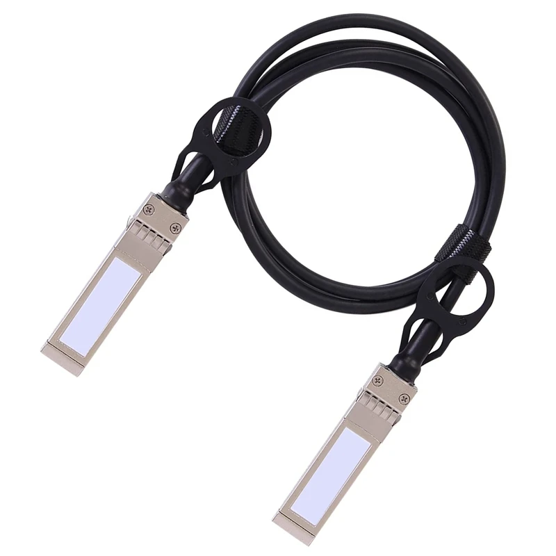 

5X 10G SFP+ Twinax Cable, Direct Attach Copper(DAC) 10GBASE SFP Passive Cable For SFP-H10GB-CU1M,Ubiquiti,D-Link(1M)