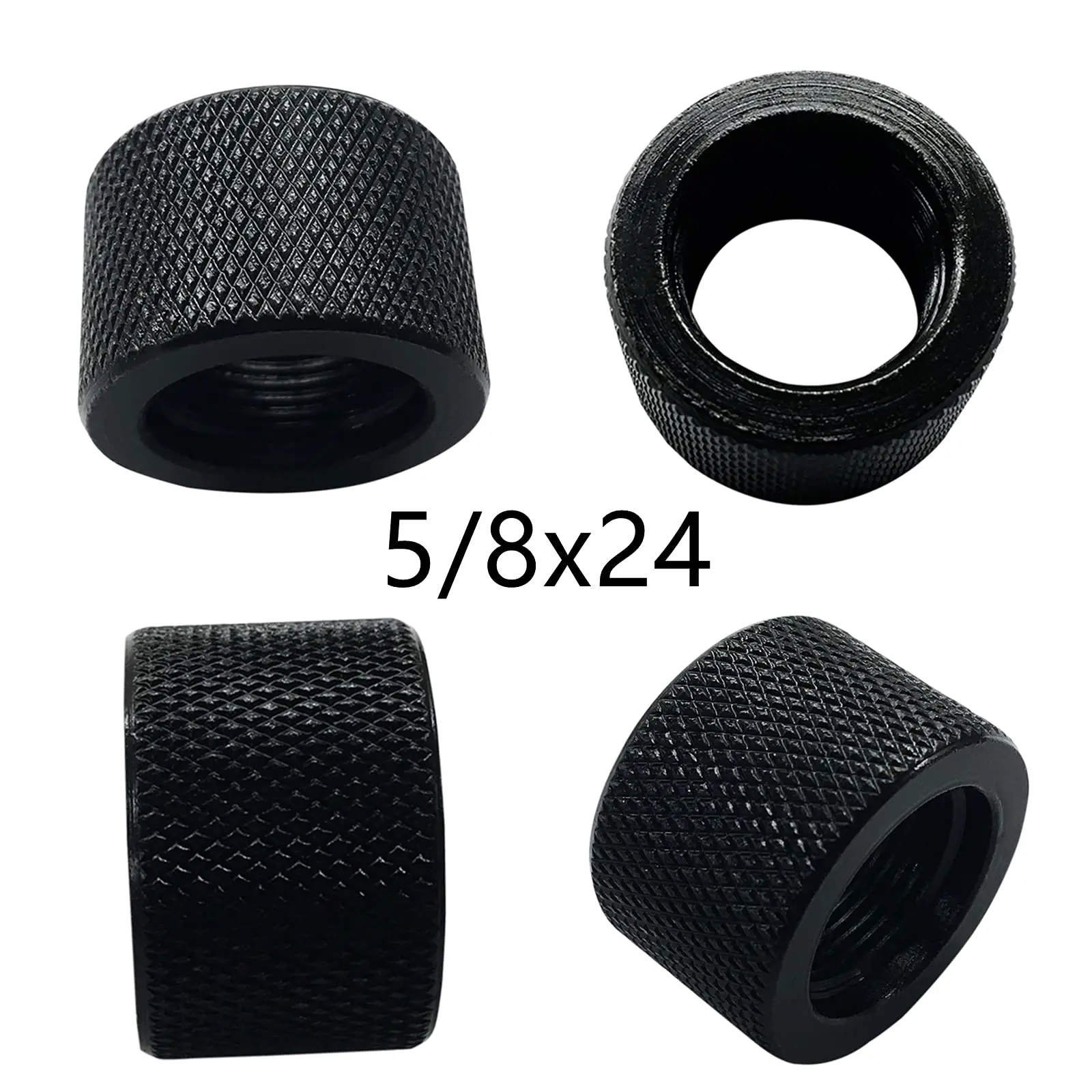 Threaded Adapter 5/8 x 24 Thread Protector Steel 1Pcs.