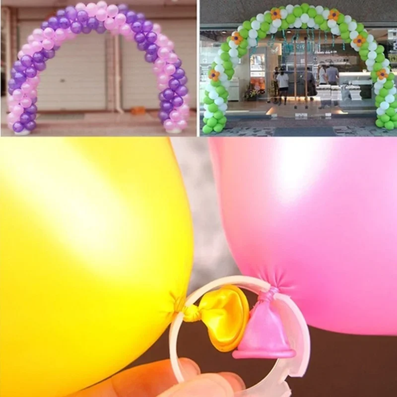 50Pcs balloon fixed buckle balloon arch circular buckle wedding arch DIY accessories opening arch bracket buckle wholesale