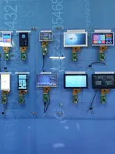  DWIN 7.0 Inch 1024x600 COF Chip On FPC IPS Smart Screen IO, UART, CAN, AD and PWM From User CPU Core DMG10600F070_01W 