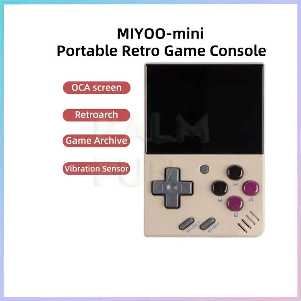 MIYOO Mini V4 Portable Handheld Game Console 2.8 Inch 750x560 IPS 