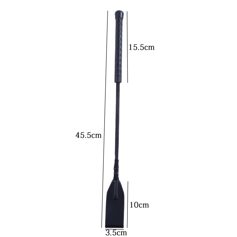 Horse Whip Spanking Racing Riding Crop Durable Training Outdoor Sports PU Leather Non Slip Handle equestrian whip riding accessories