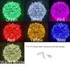 ﻿﻿7.87" Outdoor Balls Globe Lights Hanging Tree Garden Sphere Lights with Plug 46LED for Party Wedding Yard Porch Patio Decors 1