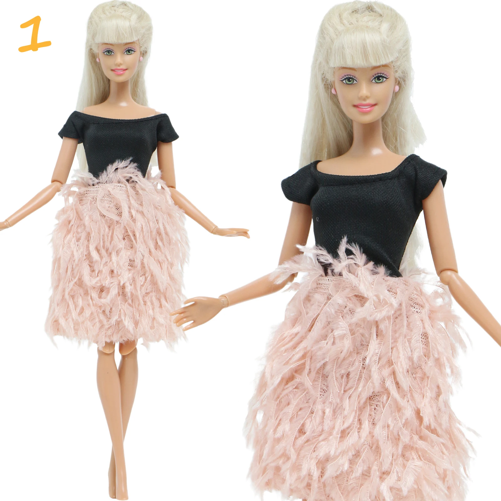 Ropa de muñecas para Barbie 1 juego - Juguetes de moda casual para niñas -  Ahorros