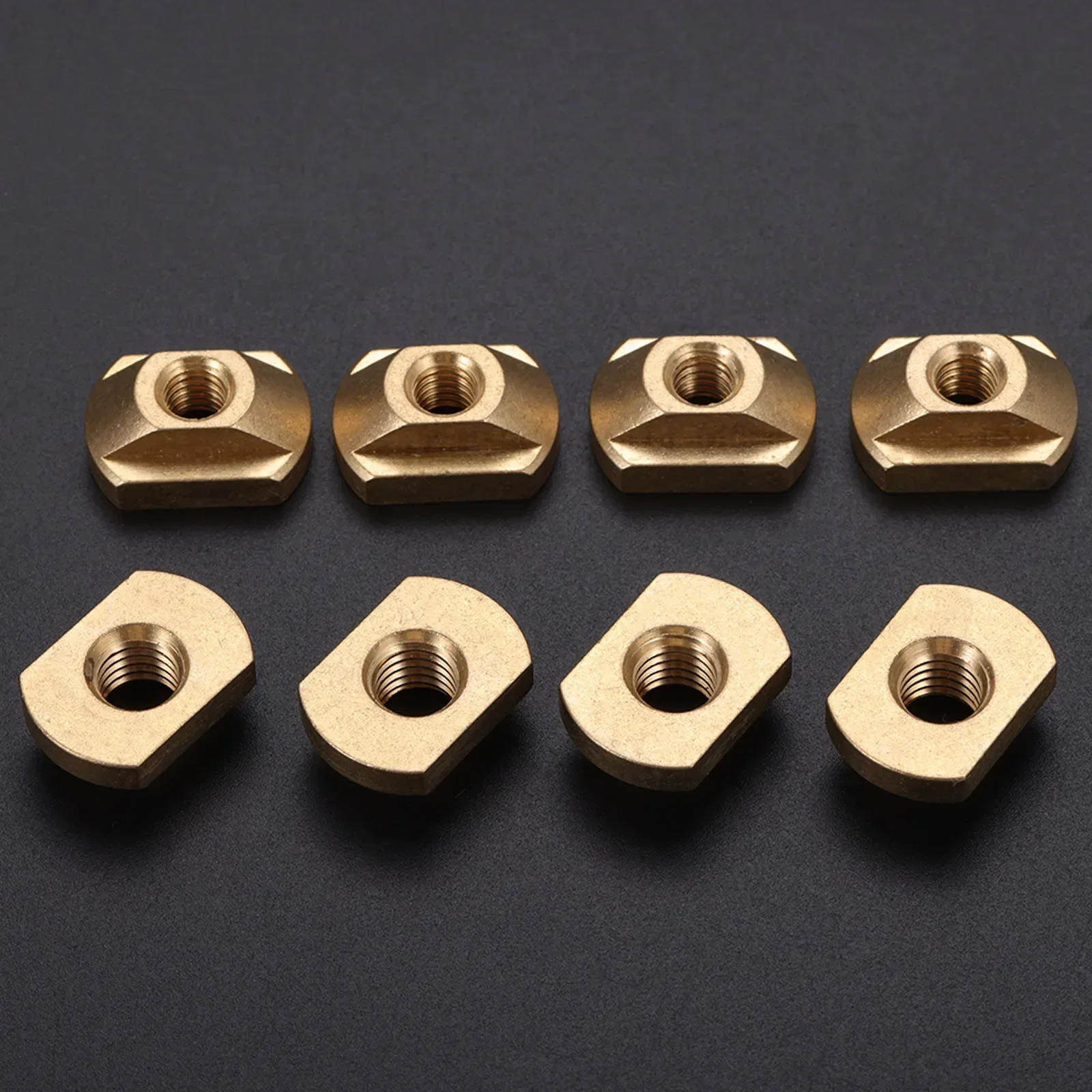 4Pcs Brass M8 M6 Mounting and T-Nuts Screws for Hydrofoil All Standard Tracks System Water Sport Windsurfing Surfing Accessories