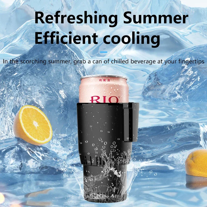 Car Heating Cooling Cup 12V and 24V 36W 2-in-1 Smart Mug Holder