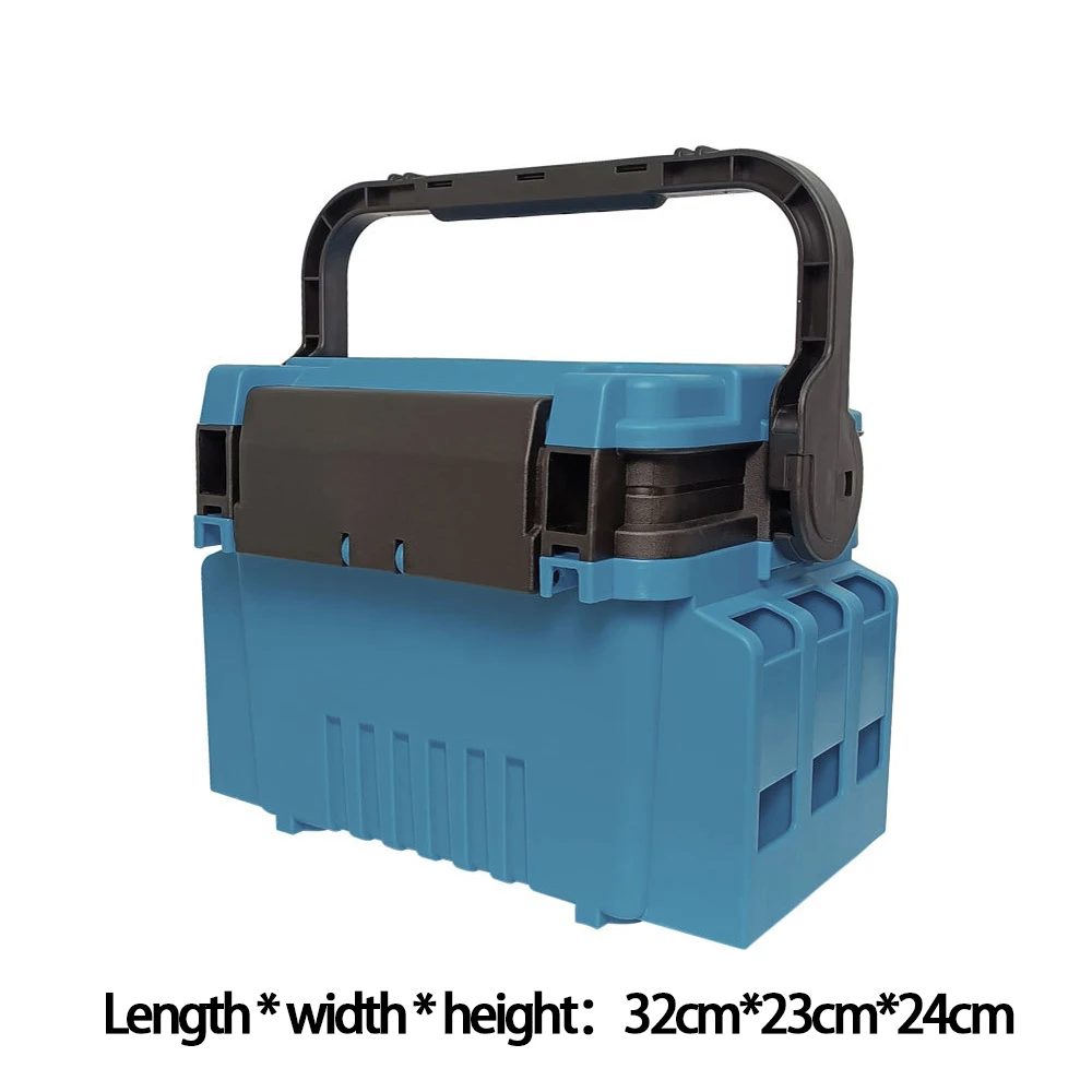 Lure fishing box, lure bait box, outdoor multi-functional double-layer fishing accessory storage box, lure fishing box