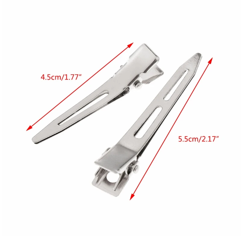 Hair Clips Professional Ladies Salon Fixed No Bend Curl Makeup No Crease 24Pcs