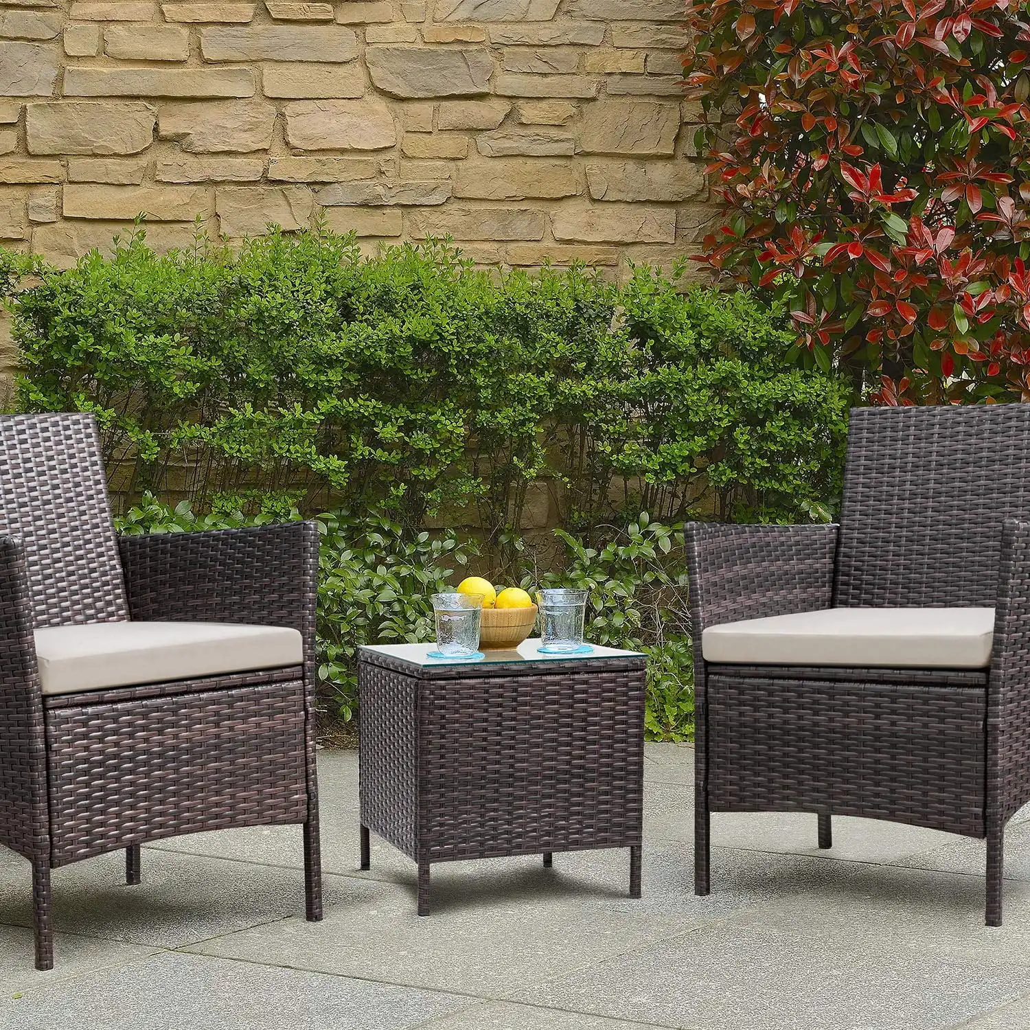 3 Pieces Outdoor Patio Furniture 2