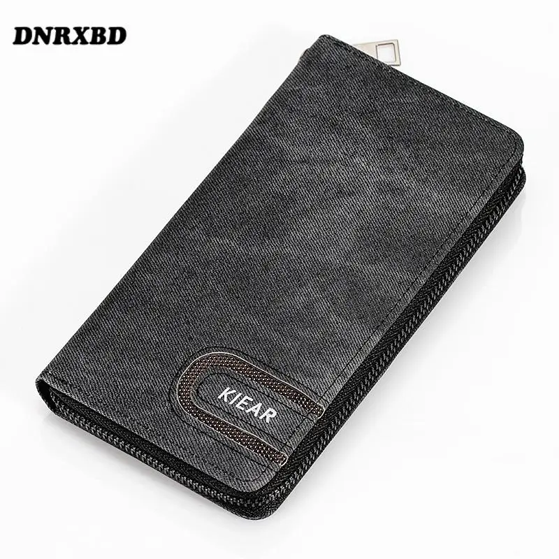 

Men Long Wallet NEW Clutch Bag Credit Card Holder Purses Cell Phone Money Bag Billetera Hombre Luxury Purse carteras para mujer