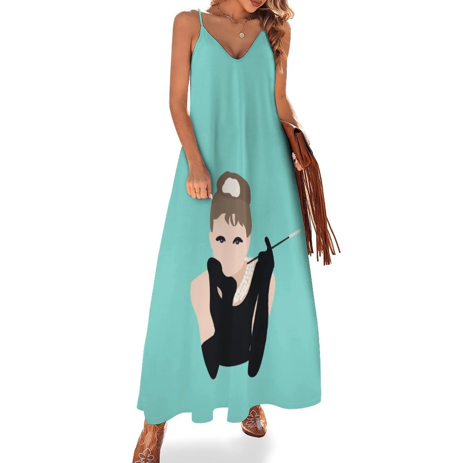 

Breakfast at Tiffany's Sleeveless Dress summer dress women 2024 Clothing summer dress