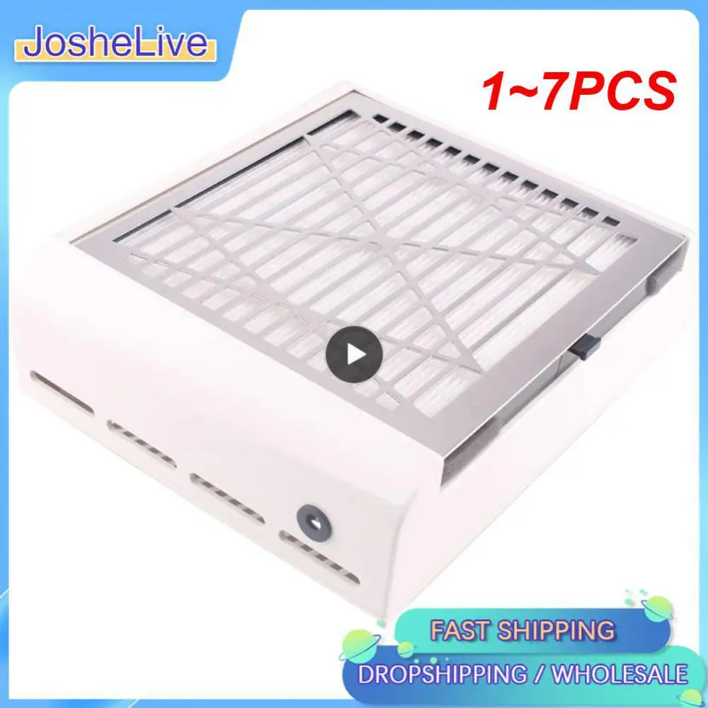 

1~7PCS Fume Extractor Smoking Instrument With LED Light ESD Activated Carbon Filter Sponge Solder iron Smoke Absorber Soldering