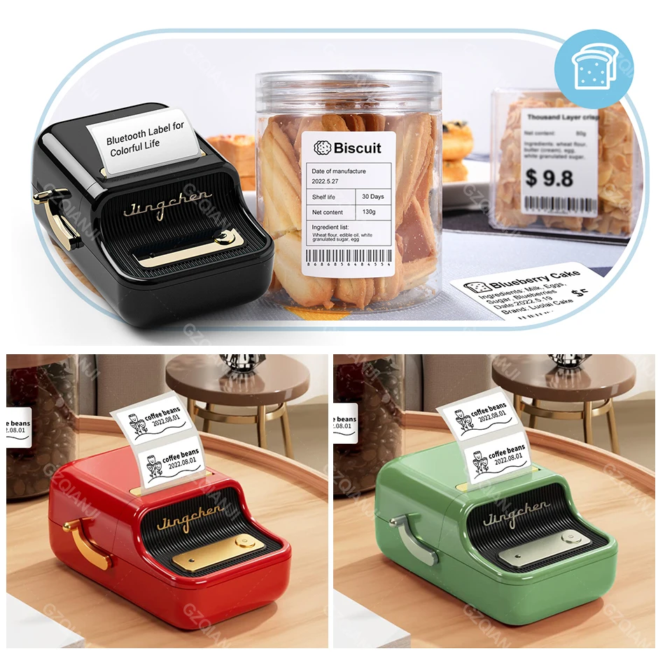 Stampante per etichette NIIMBOT stampante per etichette adesive termica  Wireless portatile con riconoscimento RFID ideale per l'abbigliamento del  supermercato - AliExpress