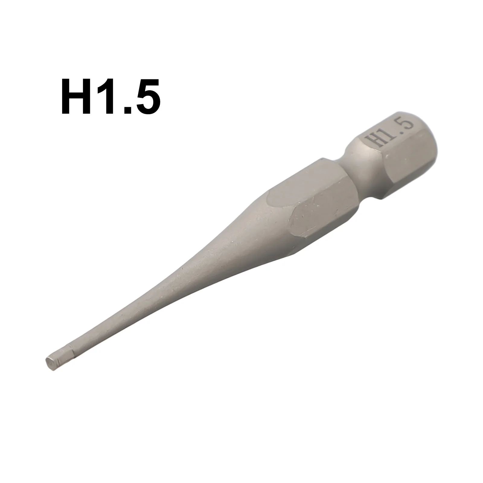 

Bits Screwdriver Bit Magnetic Impact 50mm 1/4 H1.5 H 2 H2.5 H3 H4 H5 H6 Hex Shank Screwdriver Bit No Brand New