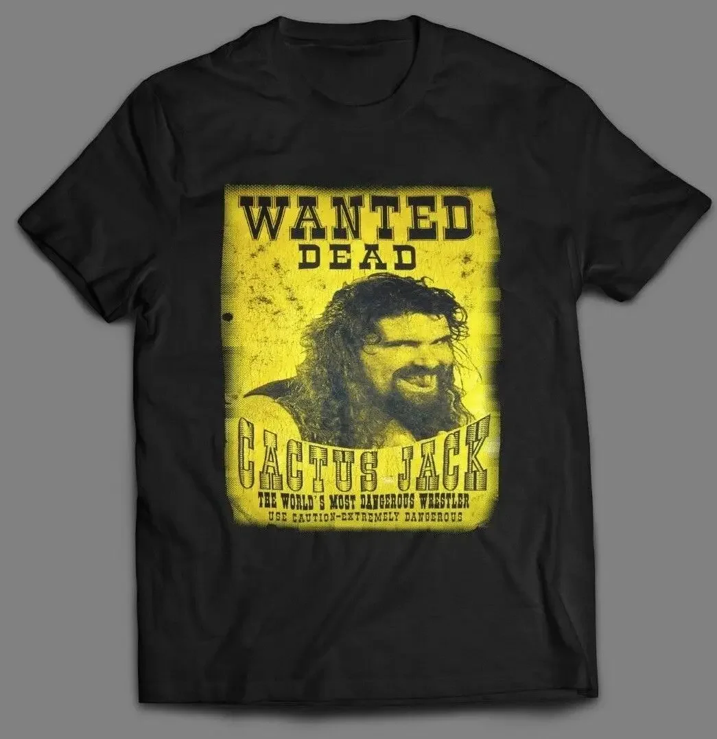 T-Shirt Hardcore Wrestler Cactus Jack Pro Wrestling