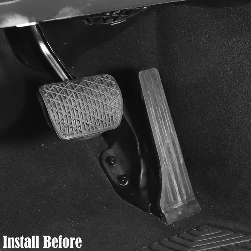Car Pedals Braking Pedals Non Slip Pad Accelerator Cover For Mercedes-benz Car Styleing Brabus Pedal Cover Brabus Braking Pad Car Accessories Pedal Cover 2pcs