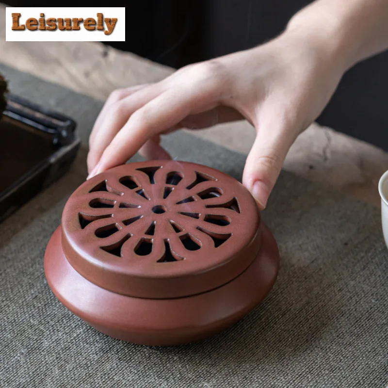 Lotus Pattern Ceramic Plate Incense Holder Diffuser Incense Burners Mosquito Incense Holder Meditation Censer Home Ornaments