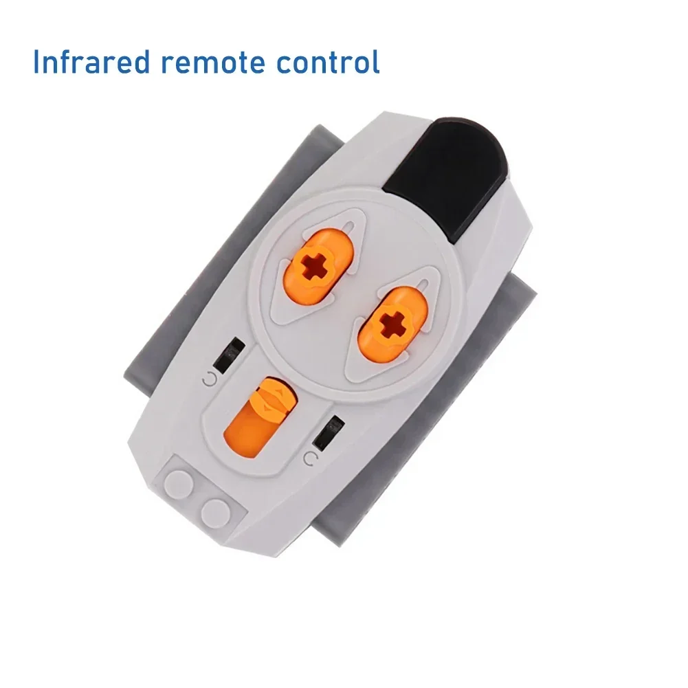 For Power Functions Parts Train Track Motor Infrared Speed Remote Controller Receiver Battery Box Building Blocks for Legoeds motor power blocks rc speed controller infrared receiver remote control