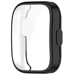 Durable TPU Screen Protector Case for Smartwatches - Full Protective Bumper Shell (Black)