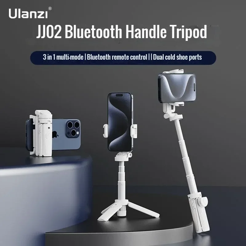 Ulanzi Bluetooth handle tripod black and white stretchable