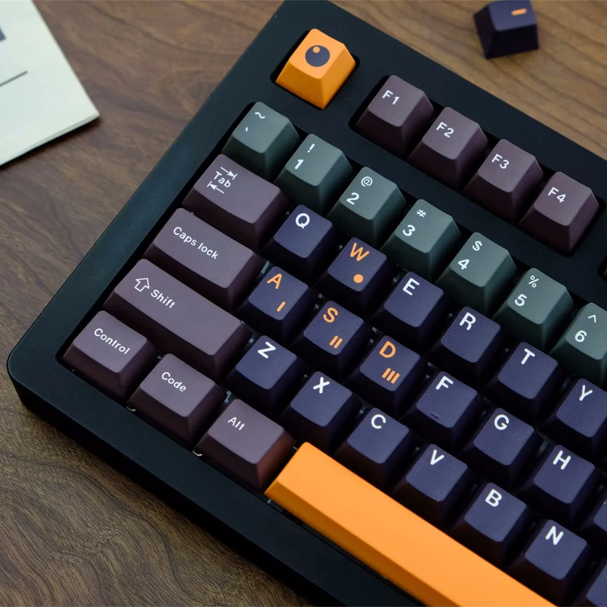Gmk Resonance Keycaps Cereja Caps Perfil Chave Sublimação Dye Pbt Interruptor mx 61 64 68 75 87 104 911 Chaves - Imagem 2