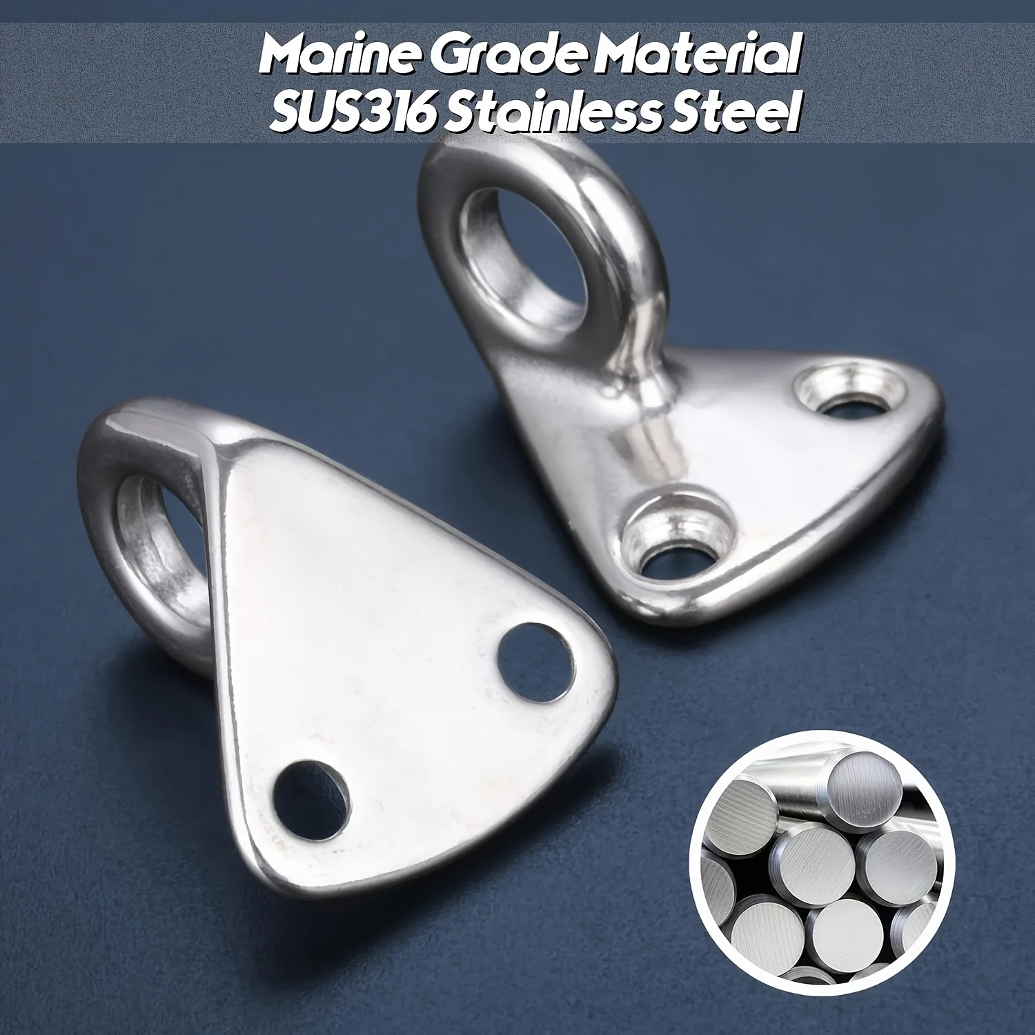 Heavy-Duty Stainless Steel Wall-Mounted Hooks for Tools and Accessories