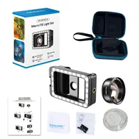 APEXEL New Upgrated 4k HD 100mm Macro Lens With LED Fill Light Universal Clamp Micro Lenses for iPhone Samsung All Smartphones - Image 6