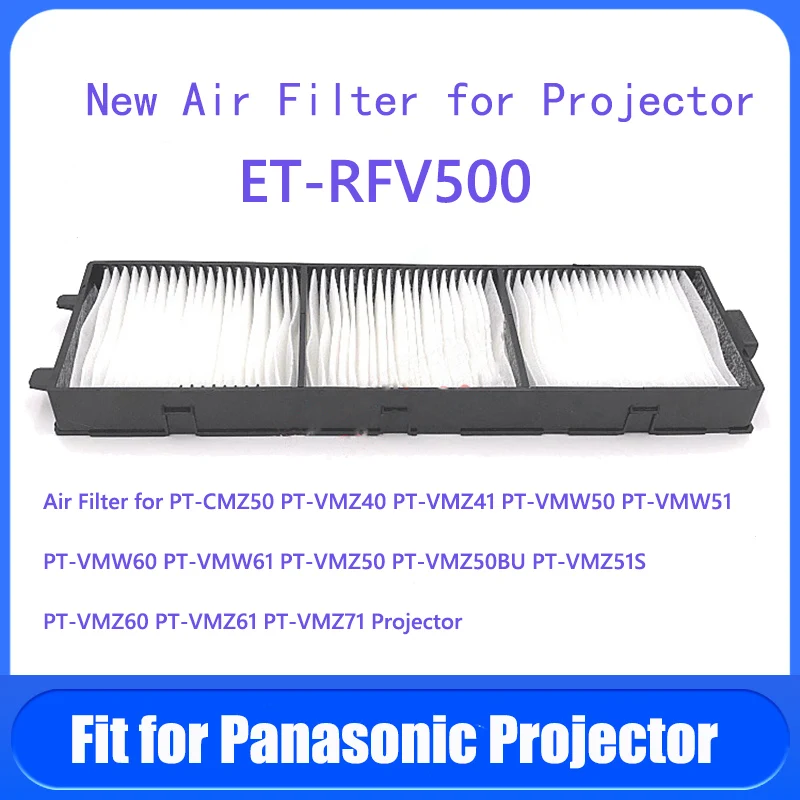 ET-RFV500 Air Filter for Panasonic PT-VMZ40 PT-VMZ41 PT-VMZ50 PT-VMW50 PT-VMZ51 PT-VMZ51S PT-VMW51 PT-VMW60 VMW61 PT-VMZ61