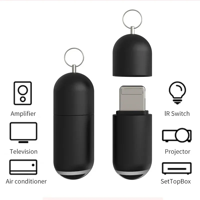 Smartphone remote control infrared transmitter USB C for iso phone uni remote control IR Blasters Smart home adapter