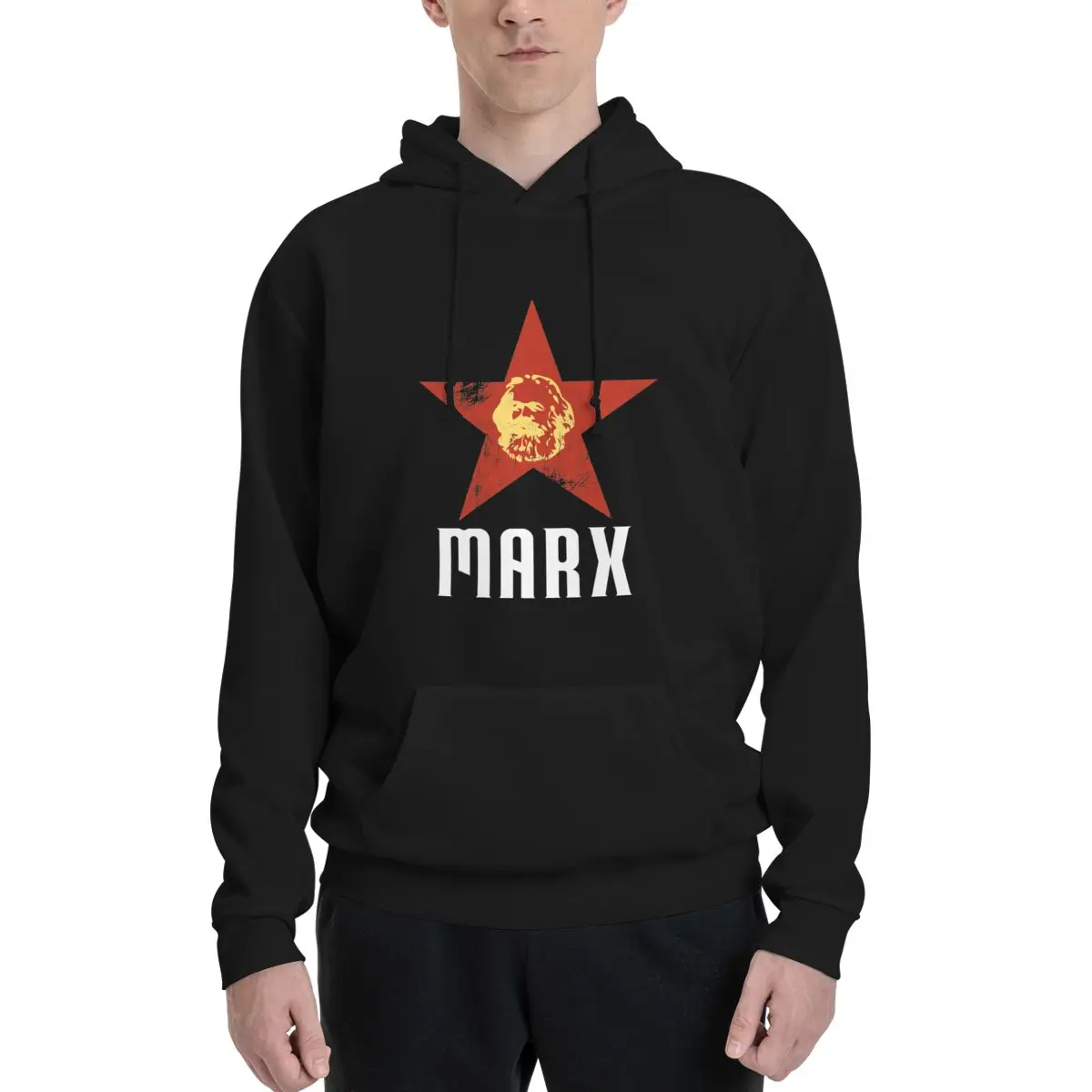 

Marx советский классический бархатный свитер для пар плюс с капюшоном Для Фитнеса Сексуальная веревочная Толстовка С Капюшоном Повседневный Графический высококачественный
