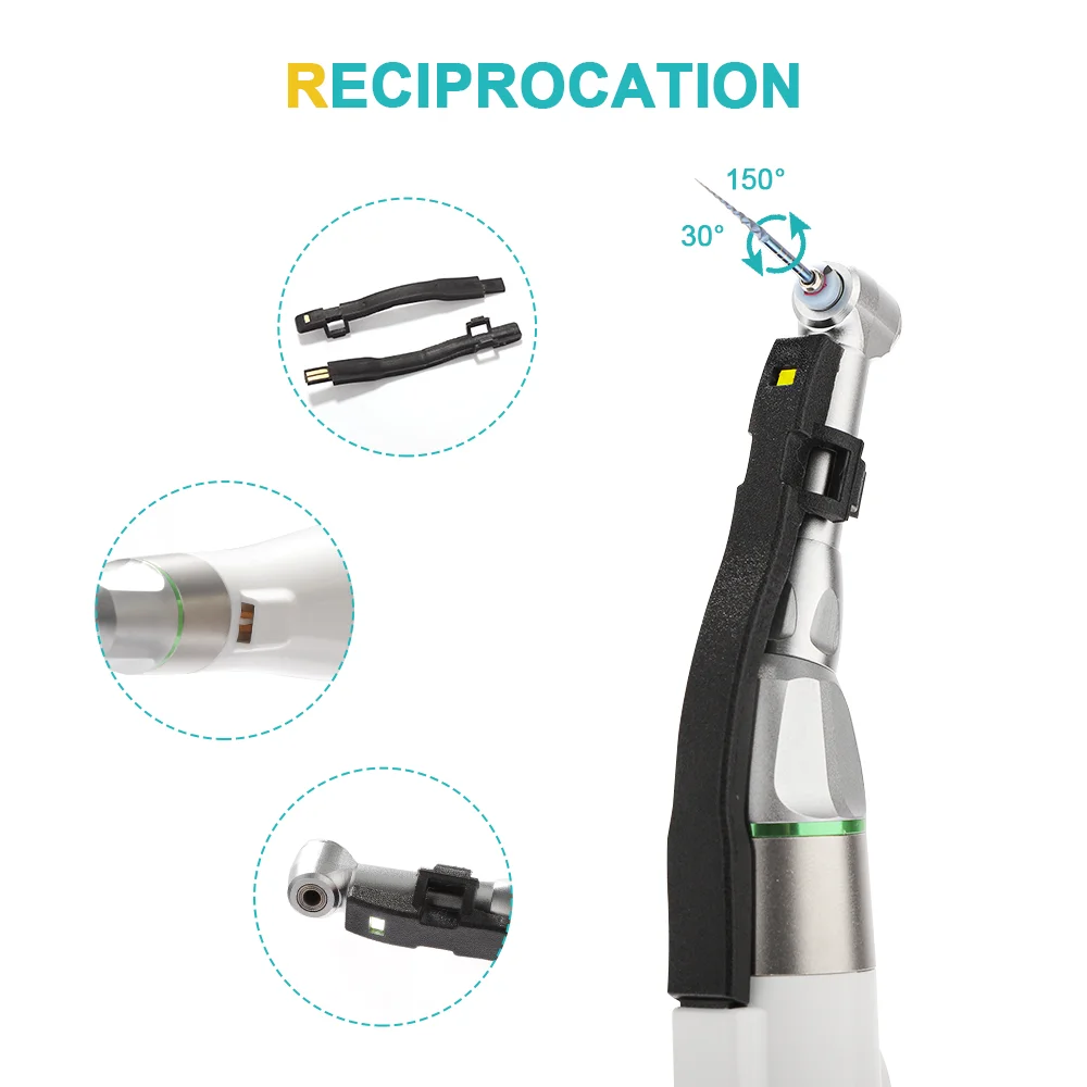 AI-Endo-MT Dental Smart Wireless Endo Motor With LED Lamp 16:1 Standard Contra Angle Handpiece Endodontic Root Canal Treatment