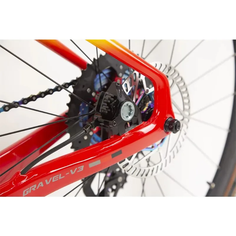 TWITTER GRAVEL-V3 13-Speed Full Carbon Gravel Road Bike Hydraulic Disc - Image 4