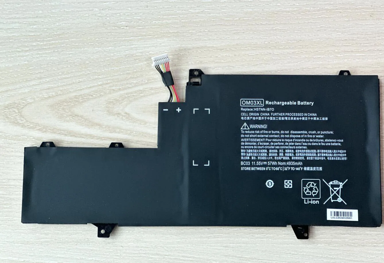 Bateria do Portátil para hp Elitebook X360 1030 Série g2 Hstnn-ib7o Ib70 Hsn-i04c 863167171 863167-1b1 Om03xl - Imagem 2