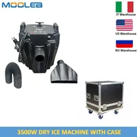 Low Lying Smoke Machine Nimbus 3500W Dry Ice Fog Machine For Wedding Stage Party With Pipe And Nozzle 3.5kw Dry Ice Machine Case 1