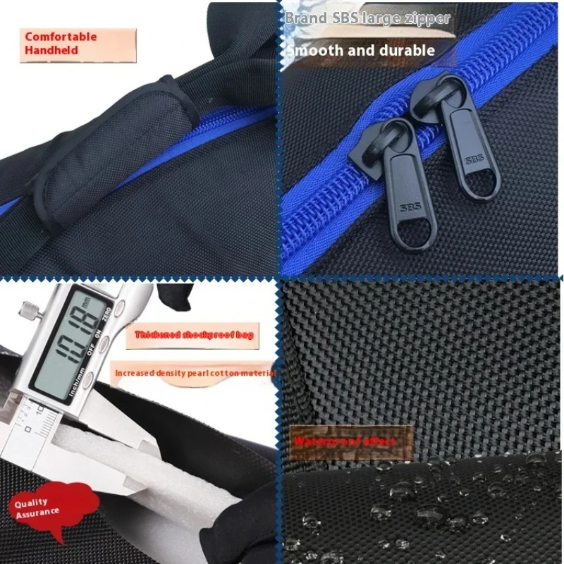 Tripod Carrying Case Bag 80-150cm Shoulder Strap Padded Carrying Bag For Light Stands,Boom Stand,Umbrella And Tripod Photography Accessories(120 * 20CM - View #3