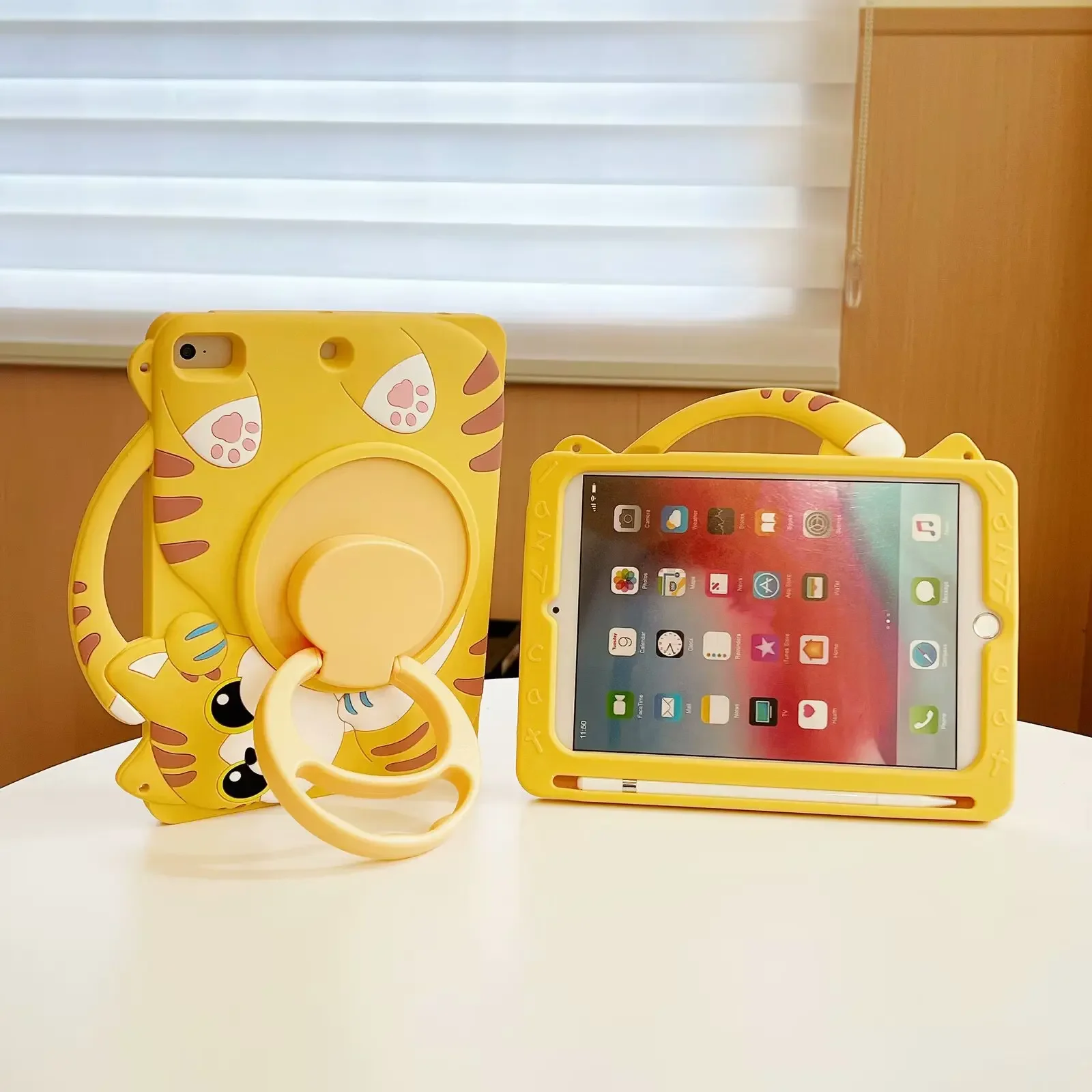 Cute Cat Cover - Durable Kids Case