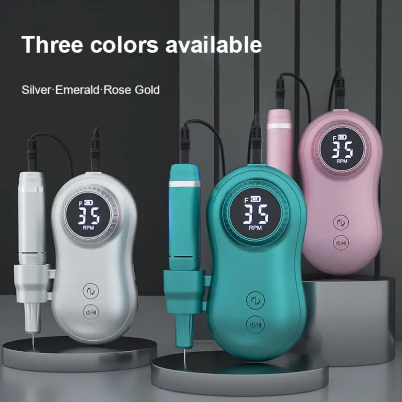 

Аппарат для маникюра с гель-лаком, 35000 об./мин.