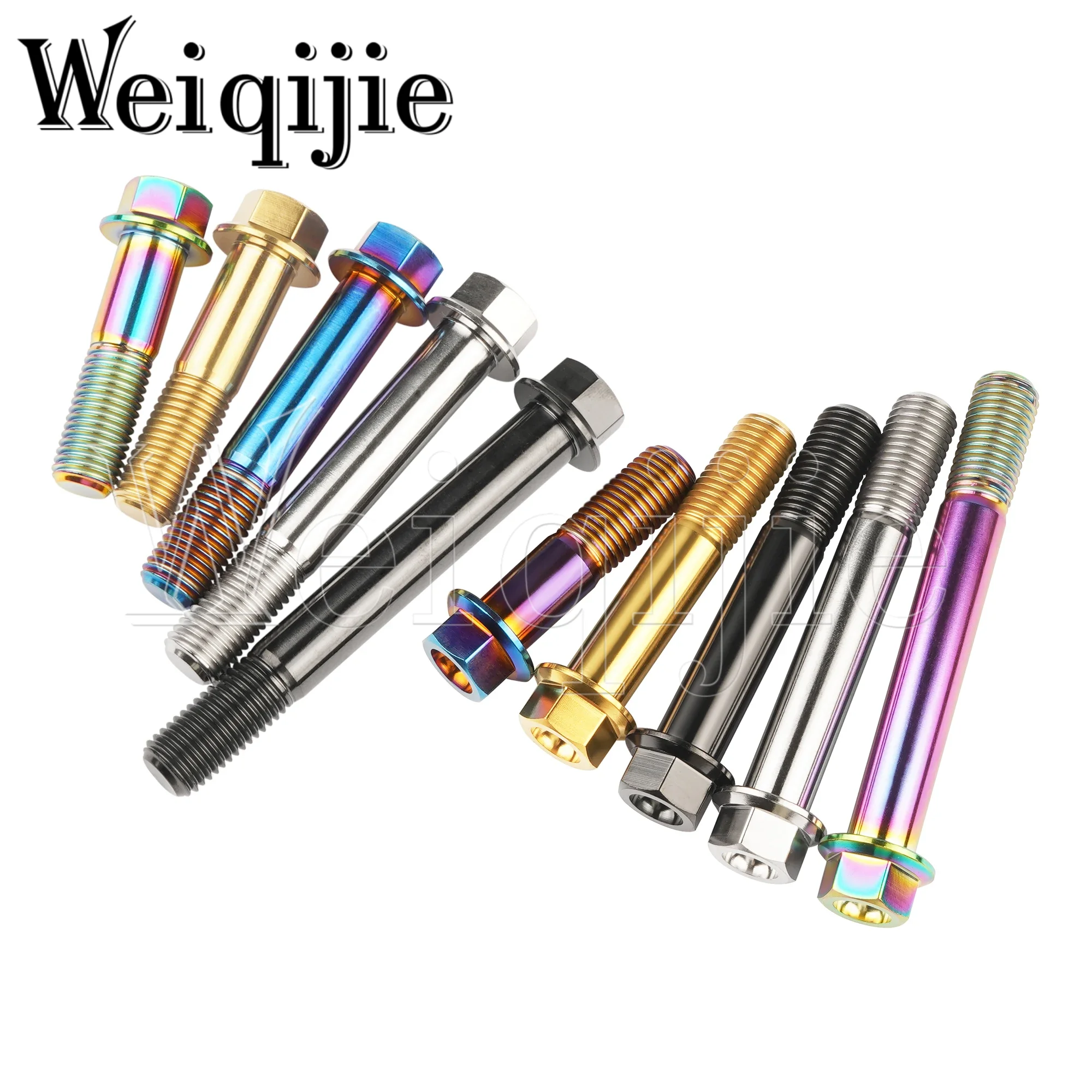 Weiqijie Premium Titanium Motorcycle Repair Screw Bolt