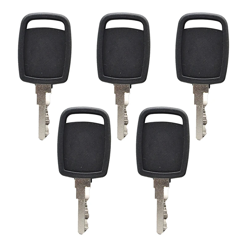 5Pcs Ignition Switch Key SP115882 Compatible with LiuGong Loader 30E 40B 50C 50CN 855 856 Compatible with ShanTui Loader