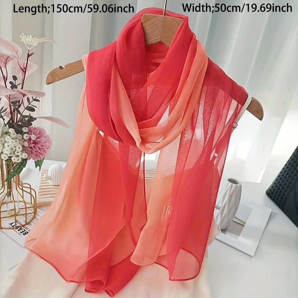 MUQU Chales Y Envolturas Para Vestidos De Noche, Chal De Gasa Transparente, Bufanda De Noche De Boda Para Mujer, Beige