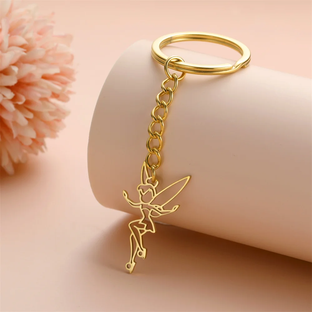 My Shape Fairy Keychain Creative Fantasy Elf Key Ring for Women