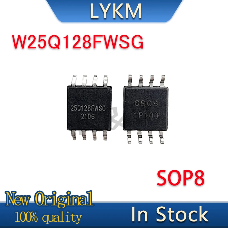 

5 шт., новые оригинальные W25Q128FWSIG W25Q128FWSG 25Q128FWSG SOP8 в наличии