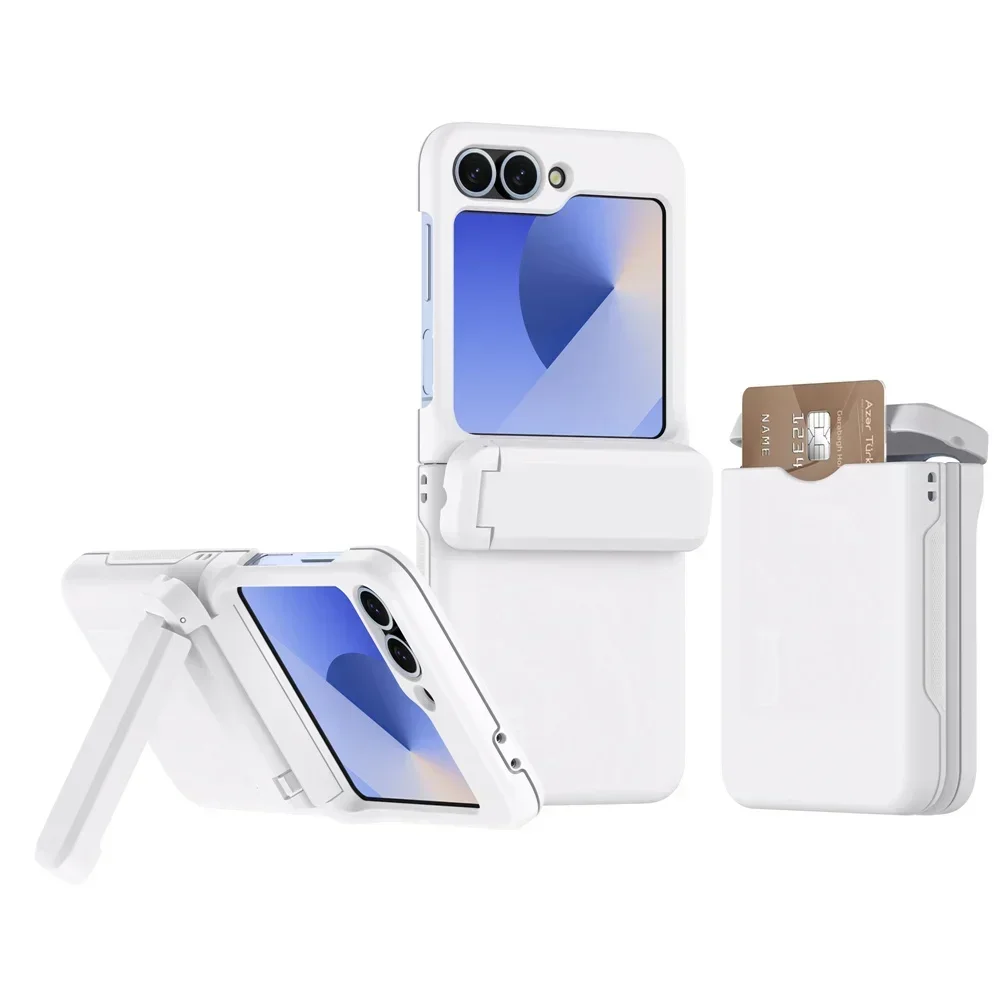 Versatile Folding Phone Case with Hinge Protection and Cushioning Shell