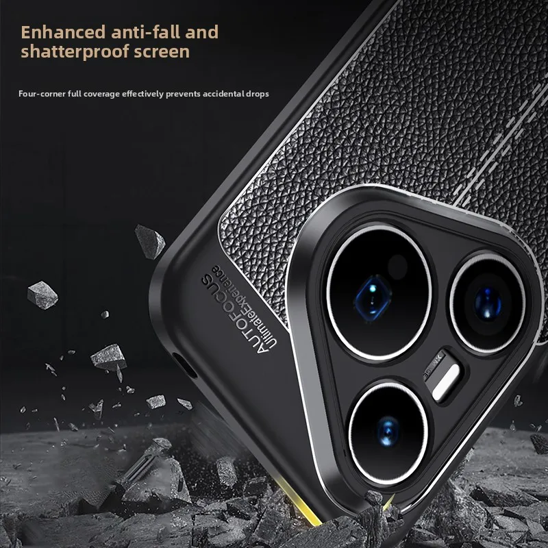 Leather Texture Shockproof Protective Phone Case