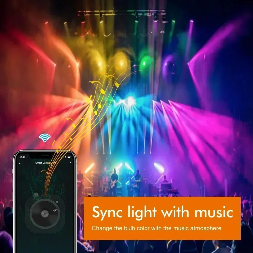 TNCE Tuya E27 전구 WIFI Zigbee Bluetooth, 디밍 가능 조명 LED 램프 2700-6500k RGB, 스마트 라이프 앱, Alexa Google 홈 음성