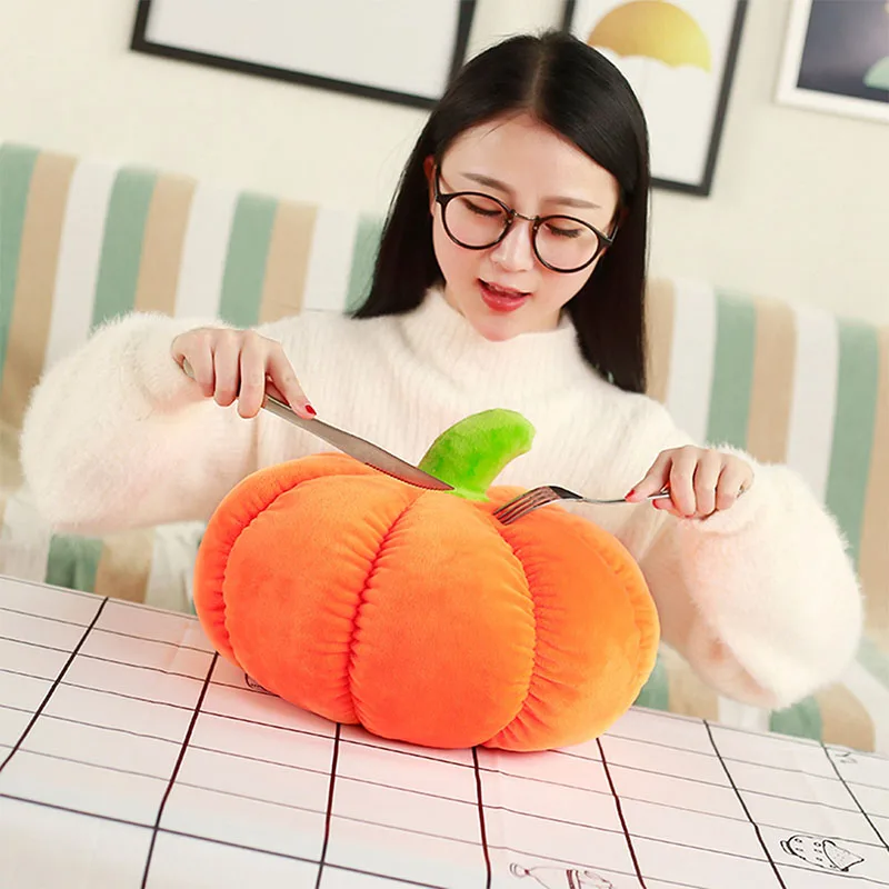 

Kawaii Pumpkin Plush Toy Pillow Home Cushion Christmas And Halloween Gifts For Children Girls Comfortable Pillows Plush Pillo